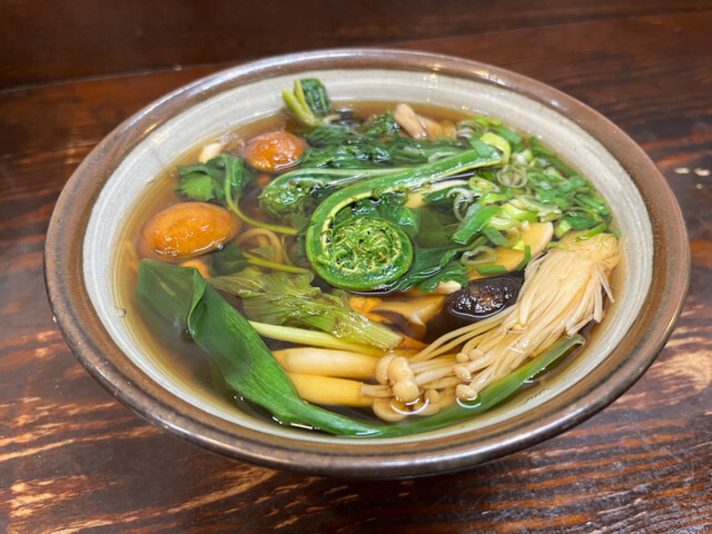 山菜そば